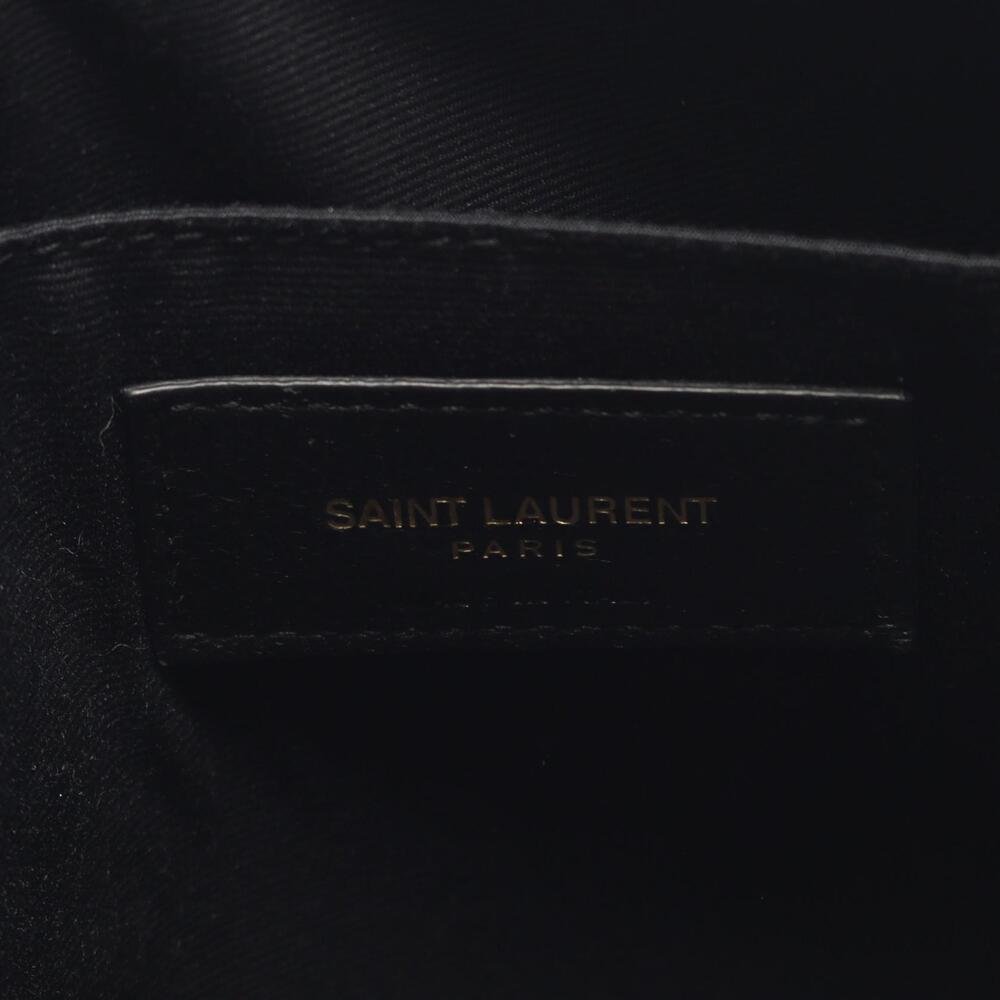 Saint Laurent Paris LOU CAMERA BAG Leather Shoulder Black - Picture 4 of 7